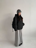 Wilke Cut Banding Long Skirt