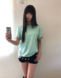 [Belt Set] Chiwell Micro Denim Shorts