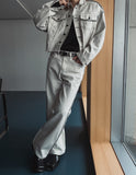 Void Dirty Washed Flare Denim Pants