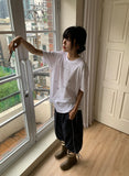 [unisex] Murre Loose Fit Printing Short Sleeve Tee