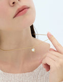 Penidor NEW Silver (Y) Necklace White Pearl