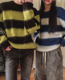 Ellic Brush Striped Knit