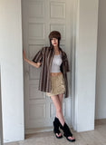 utility three-dimensional pocket mini skirt