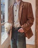 Soave Suede Overblazer
