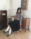 Reker Race Button Sleeveless Layered T-shirt