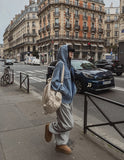 Demon Washing Knit Hood Jacket