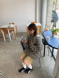[unisex] Chels Summer Linen Vintage Over Long Sleeve Tee