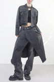 (Unisex) Neanto Washed Denim Pants