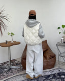 Byren quilted padded vest