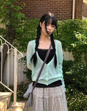 Zelle Deep V-Neck Cardigan