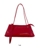 GLOSSY SHOULDER BAG