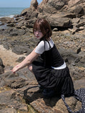 Pind Ribbon Balloon Pumpkin Mini Skirt