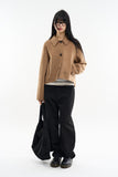 Little handmade cashmere short jacket