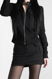 Hidden Cotton Cargo Skirt