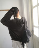 Convi Stripe Loose Fit 2-Way Hooded Zip-Up