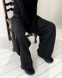 Deshu Leopard Banding Brushed Training Pants