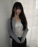 Hiyun Flower Frill Sleeveless
