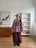 [unisex] Onpu Lettering Over Knit