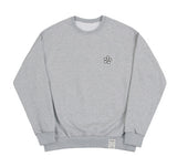 Line Flower Dot Logo Smile Sweatshirt