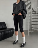 Bliss Slim Cargo Capri Pants