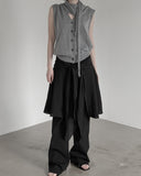 Lumen Scarf Shawl Knit Vest