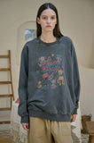 Happy Callie Raglan Pigment Sweatshirt