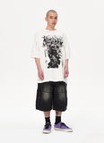 BERMUDA CARGO DENIM SHORT