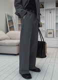 Met Bocashi Bellbottom Wide Slacks