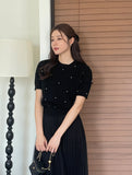 Newban Round Pearl Knit
