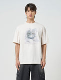 Big Cat Drawing T-Shirt