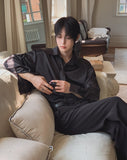 Locke Satin Tie Shirt