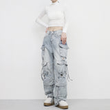 VERO Crop Turtleneck T-shirt
