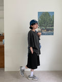 Gitto Summer Slacks Banding Bermuda Pants