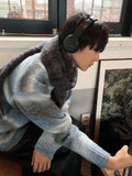 Arc Mohair Stripe Knit