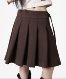 Loop ring midi skirt