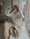 Media Cotton Bijo Wide Pants