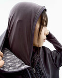Frill Jersey Bomber Jacket
