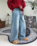 Minen cut wide denim pants