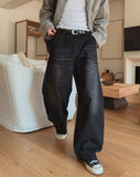 Ar Catbrush Wide Denim Pants
