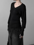 Banley Warmer V-Neck Slim Tee