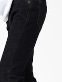 Deep-sticking Low Bootcut Denim Pants