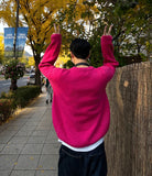 Point wool knit