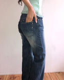 Padin Low-Waist Denim Pants