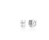 Champagne Full Moon Silver (W) Duo Earrings S
