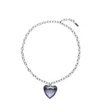 Acrylic Heart Necklace