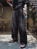Summer Cooling Linen Half Banding Slacks