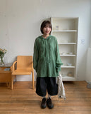 Miltu Summer See-through Hood Shirt