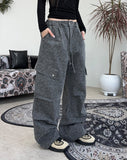 Leto Pigment Leopard Cargo Pants