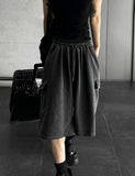 Pigment Silver Charcoal Bermuda Training Pants