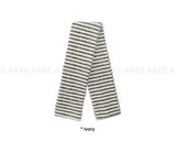 ANGORA STRIPE SLIM MUFFLER